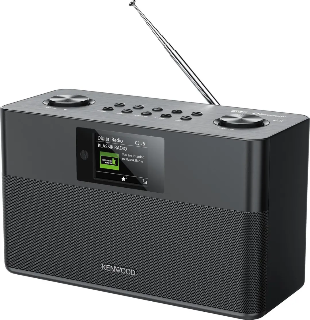 Kenwood CR-ST80DAB DAB+ Radio - Zwart