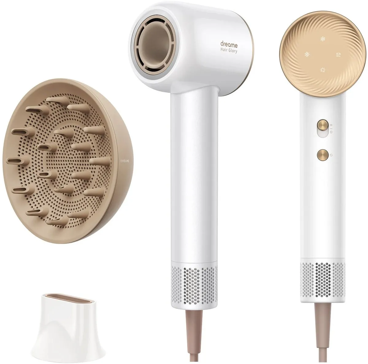 Dreame Glory Combo Haardroger 1600W - Wit