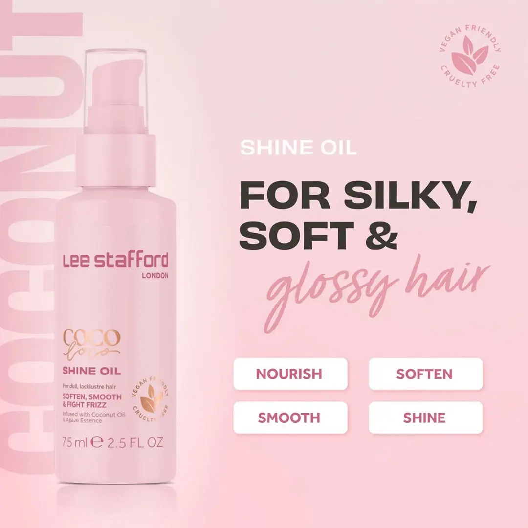 Lee Stafford CoCo LoCo & Agave Shine Oil 75ml