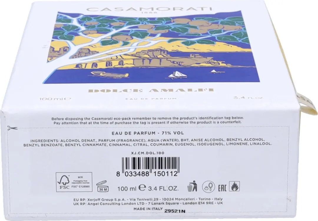 Xerjoff Casamorati 1888 Dolce Amalfi Eau de Parfum 100ml