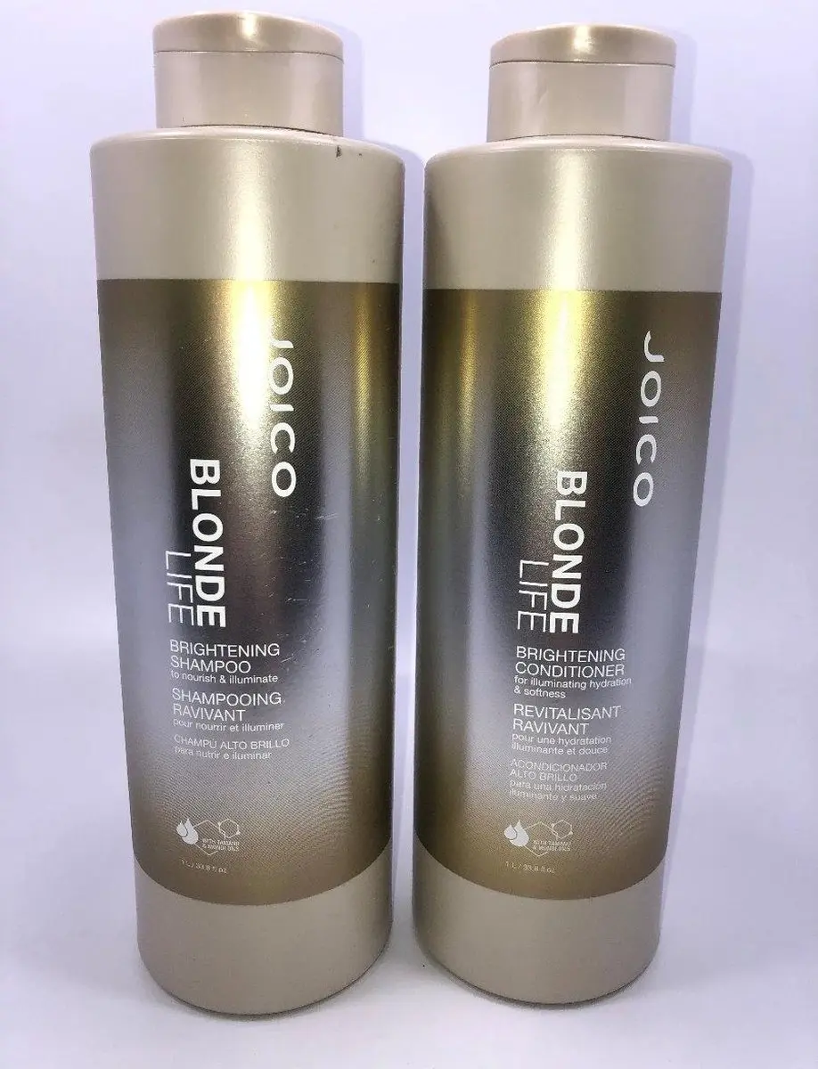 Joico Blonde Life Brightening Duo 2x1L Shampoo & Conditioner