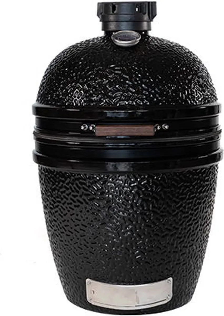 The Bastard Large Solo BBQ - 49cm - 14 Hamburgers - Zwart