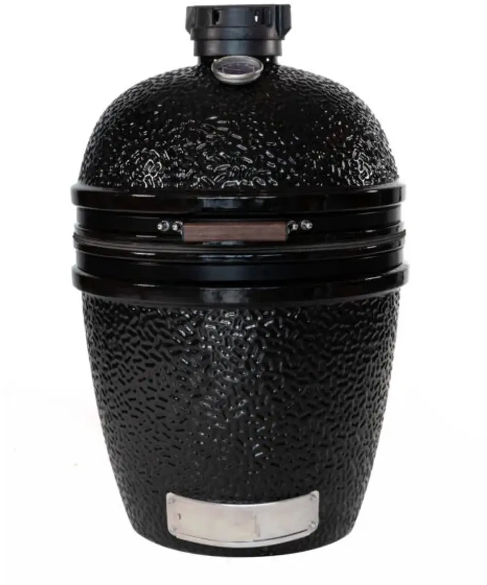 The Bastard Large Solo BBQ - 49cm - 14 Hamburgers - Zwart