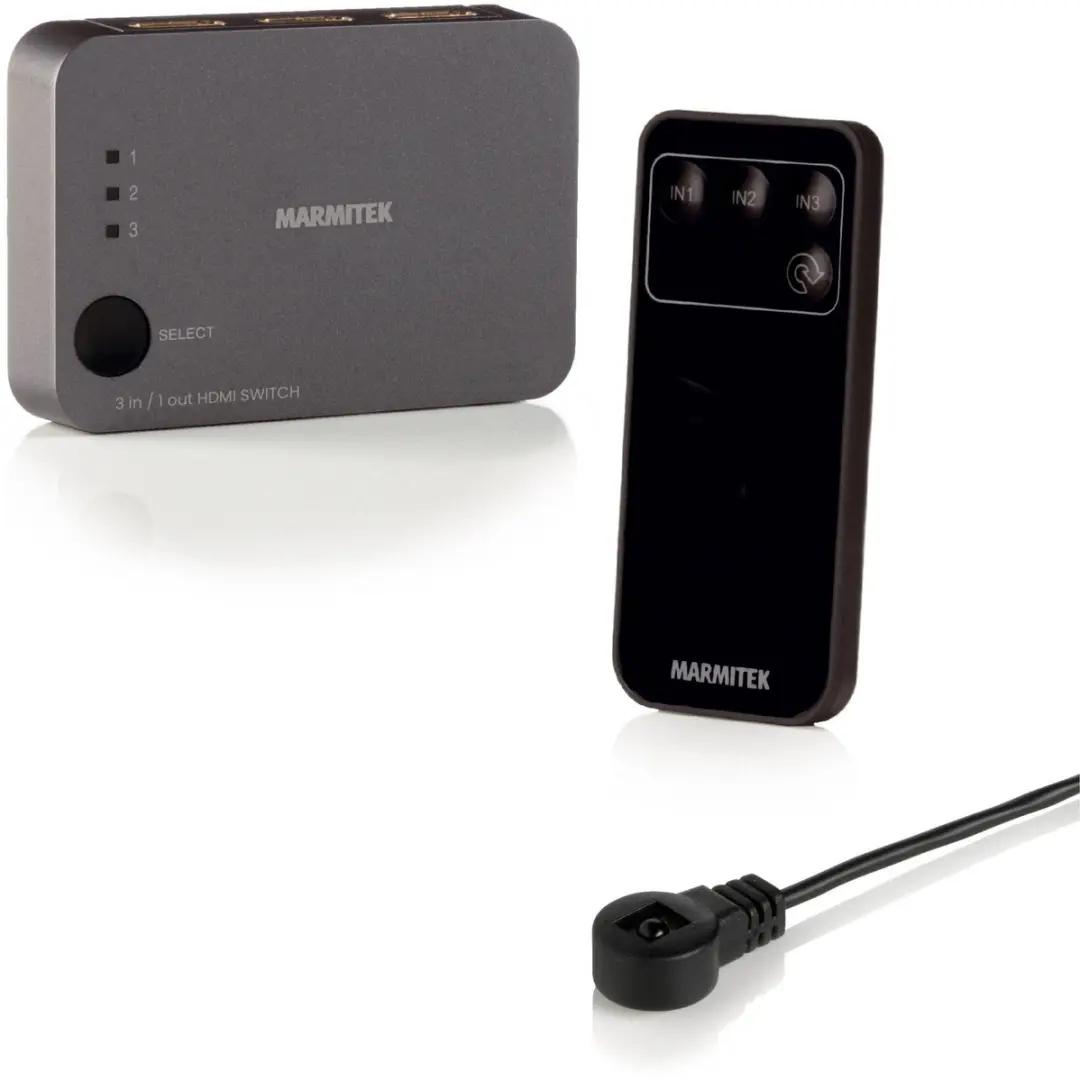 Marmitek Connect 310 UHD 2.0 HDMI Switch 4K 60Hz