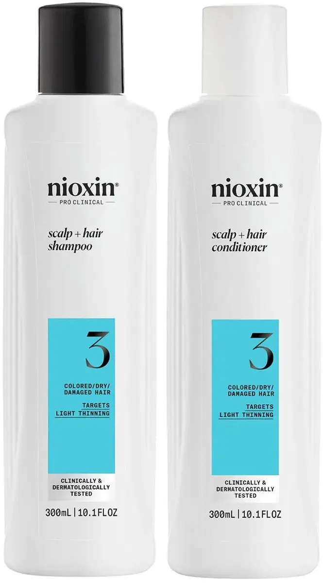 Nioxin System 3 Shampoo & Conditioner 300ml