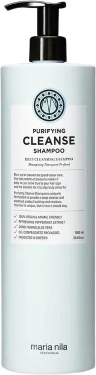 Maria Nila Purifying Cleanse Shampoo 1000ml
