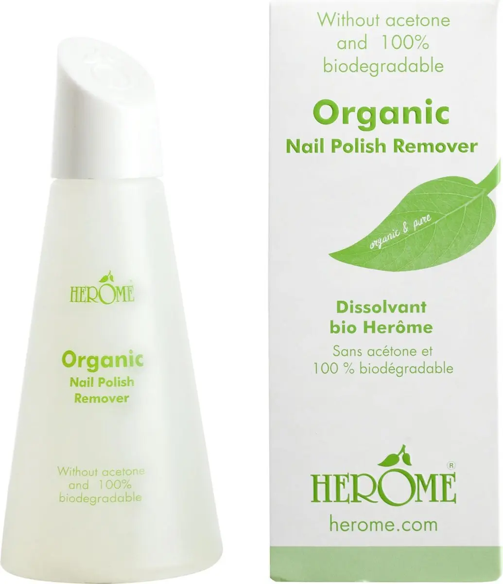 Herome Organic & Pure Nagellakremover 120ml - Acetonvrij
