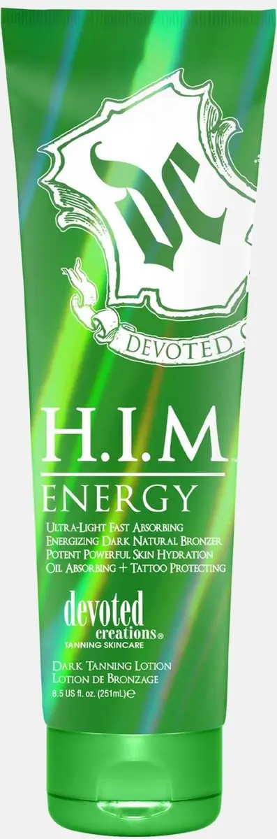 Devoted Creations H.I.M Energy Zonnebankcrème 251ml