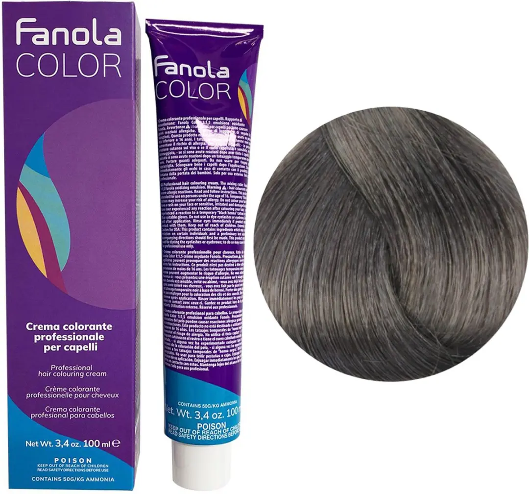 Fanola Professional Colouring Cream 8.11 Light Blonde Intense Ash