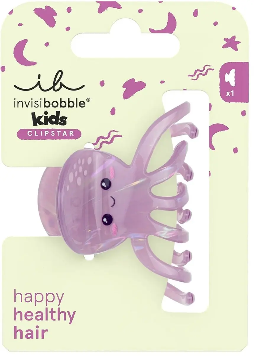 Invisibobble Clipstar Kids Octopus Splash