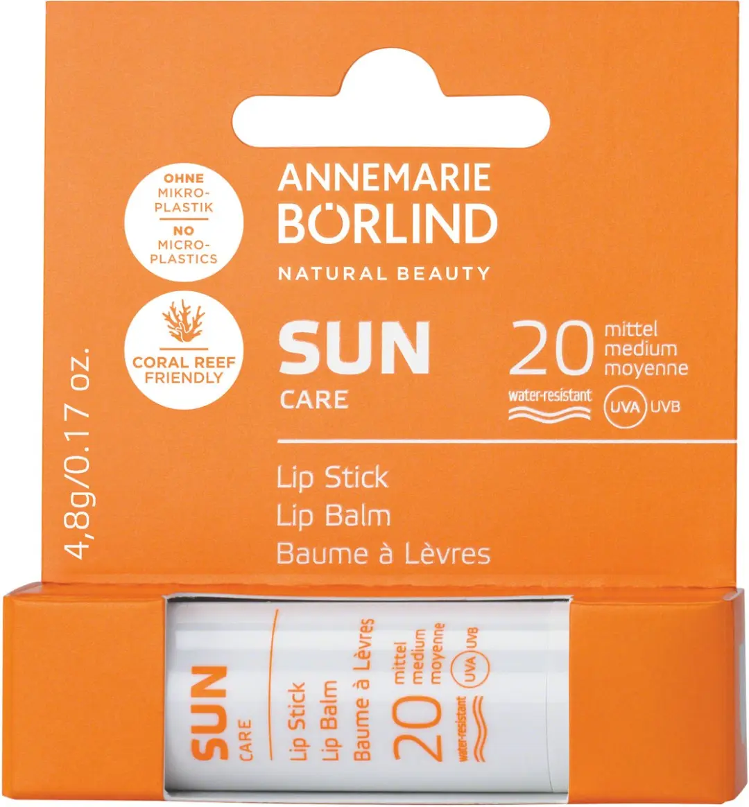Annemarie Börlind Sun Lipstick SPF 20 - 5ml Transparant