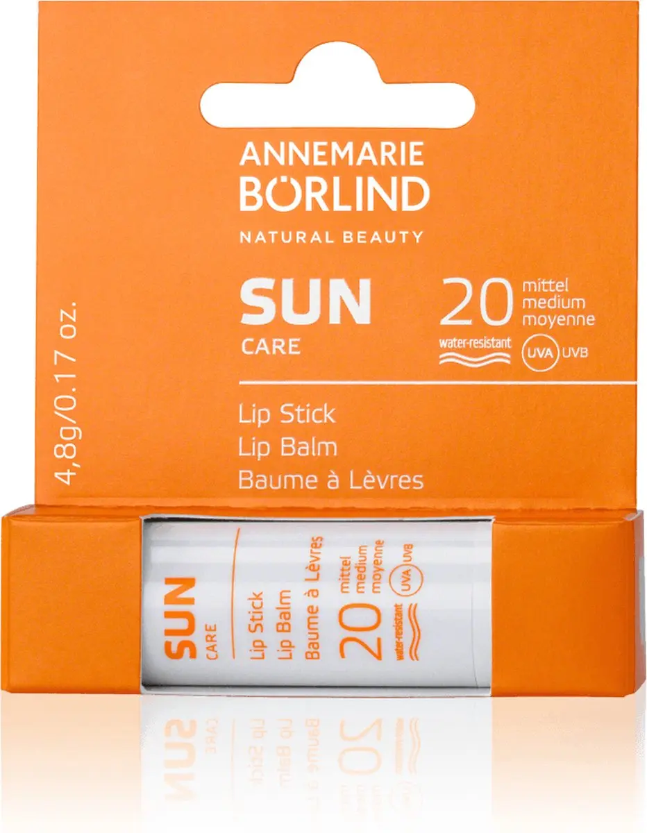 Annemarie Börlind Sun Lipstick SPF 20 - 5ml Transparant
