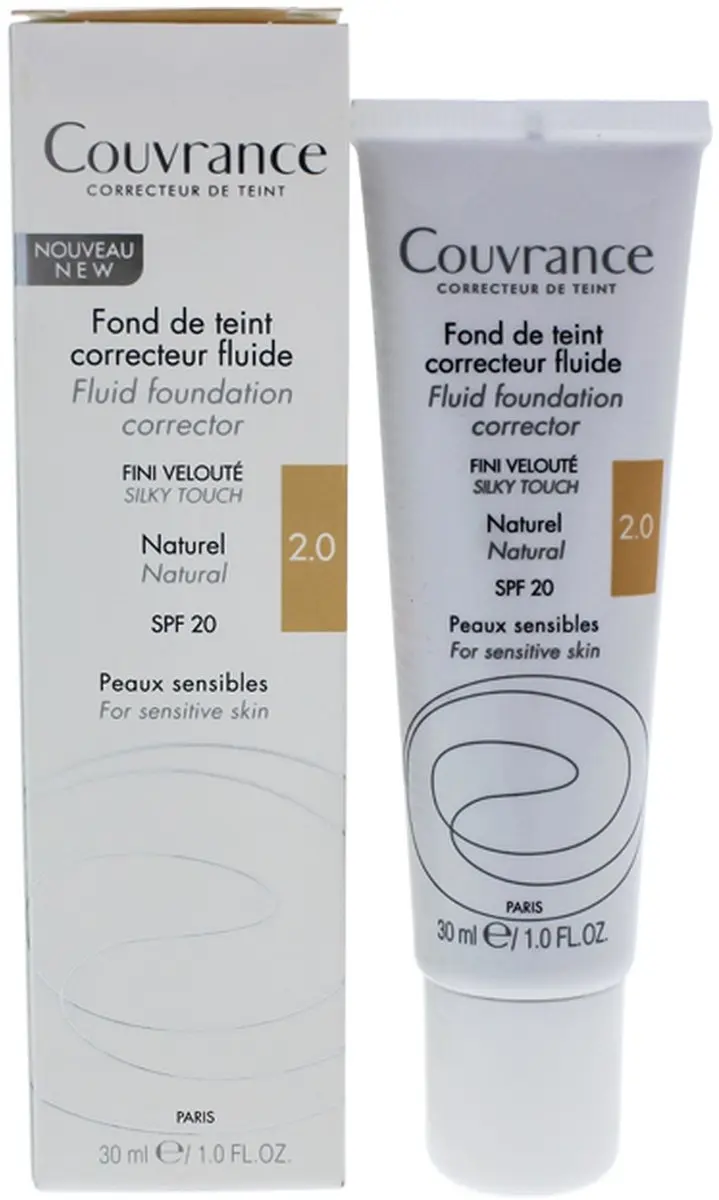 Avène Fluid Foundation Corrector SPF20 30ml - Naturel
