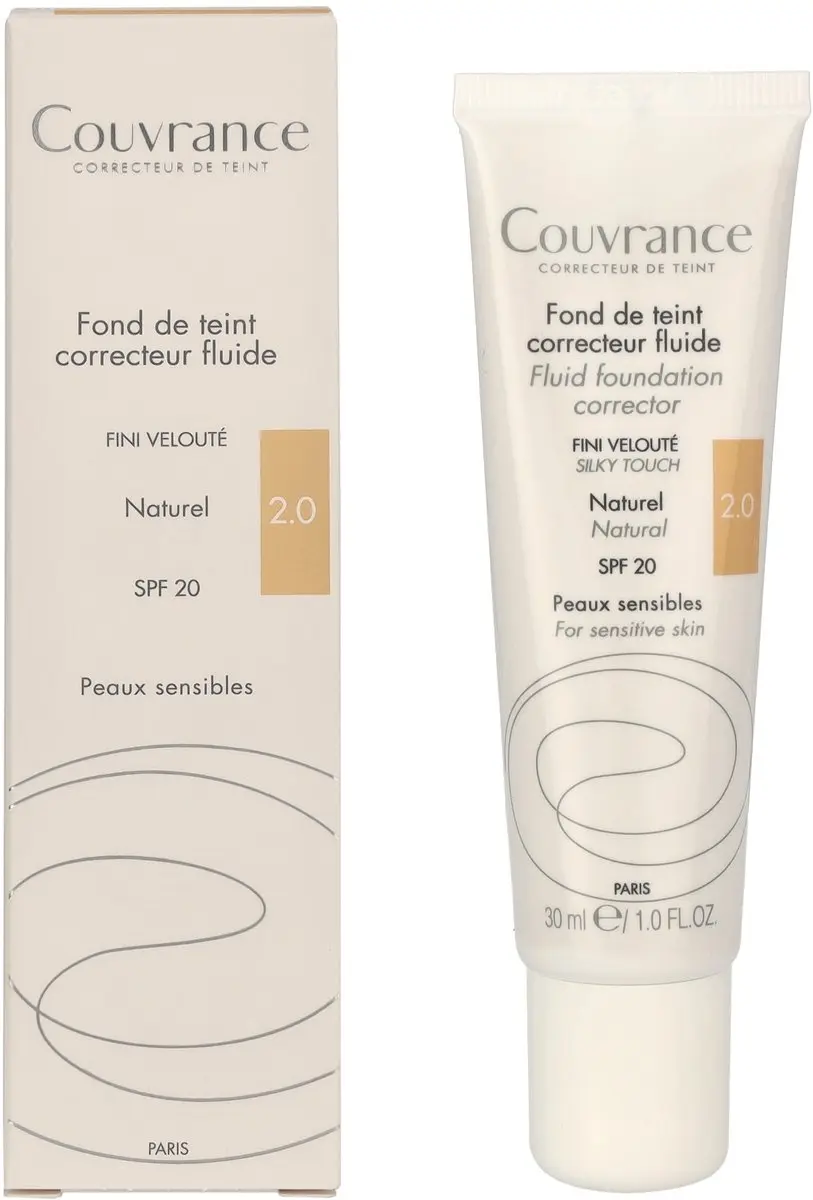 Avène Fluid Foundation Corrector SPF20 30ml - Naturel