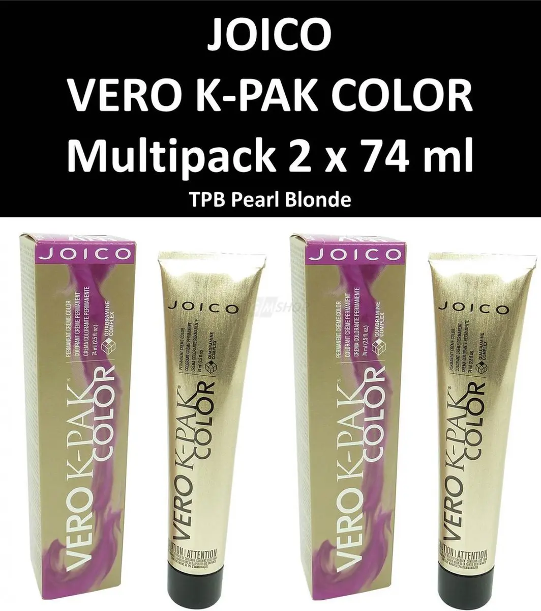 Joico Vero K-PAK TPB Pearl Blonde Haarkleur - 2x74ml