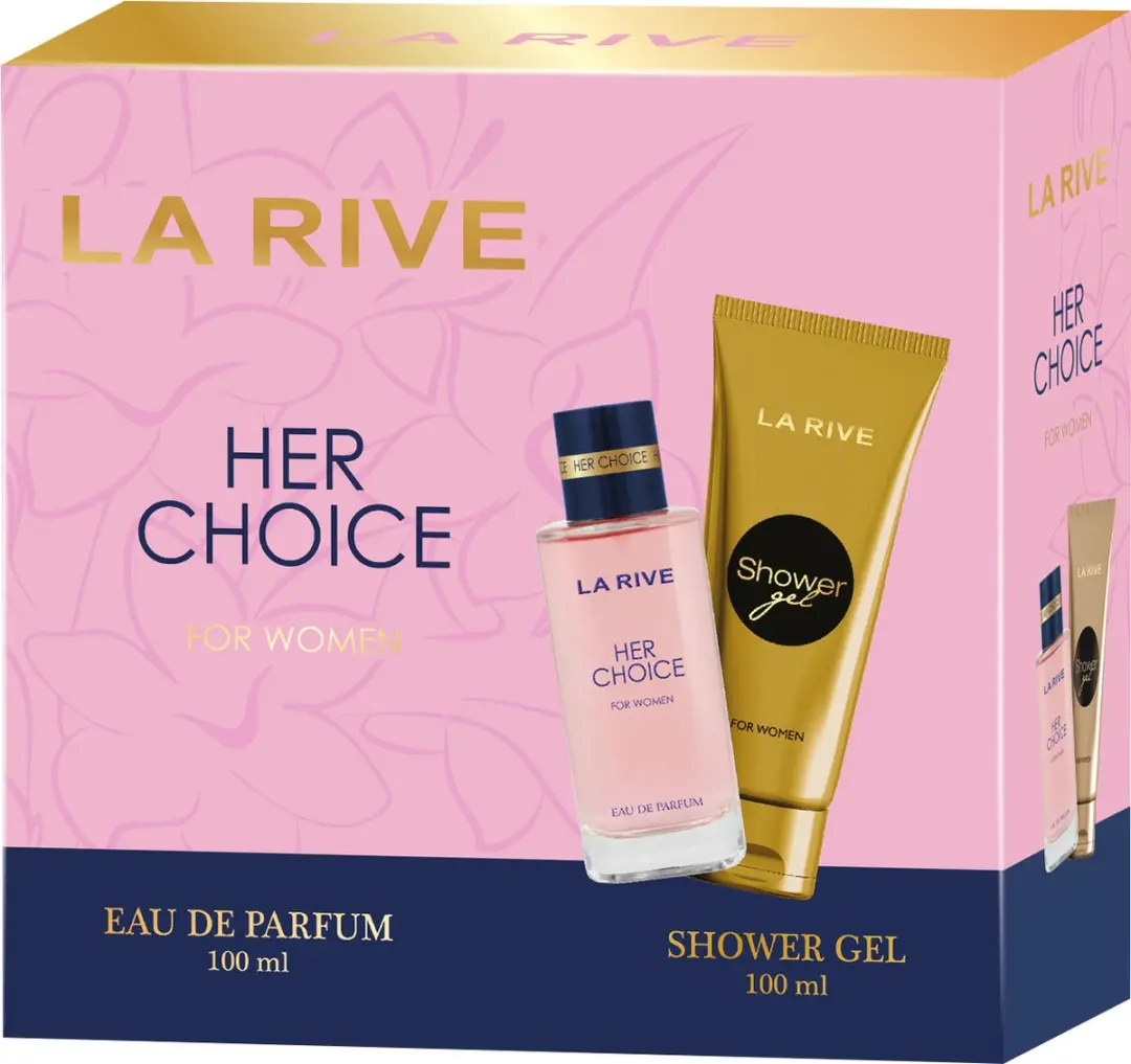 La Rive Giftset Her Choice - Parfum & Douchegel 1g