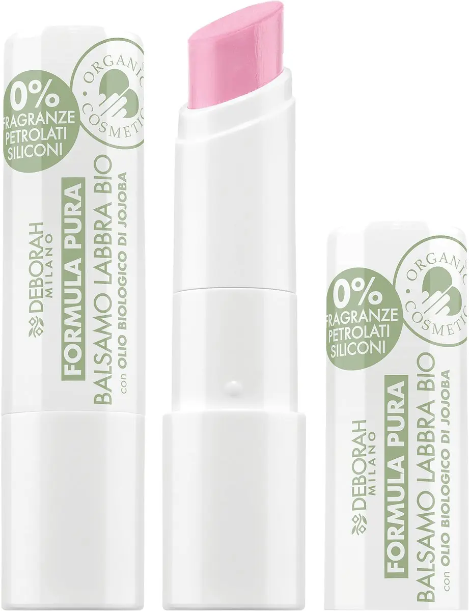 Deborah Milano Formula Pura Bio Lippenbalsem Roze 5.5ml
