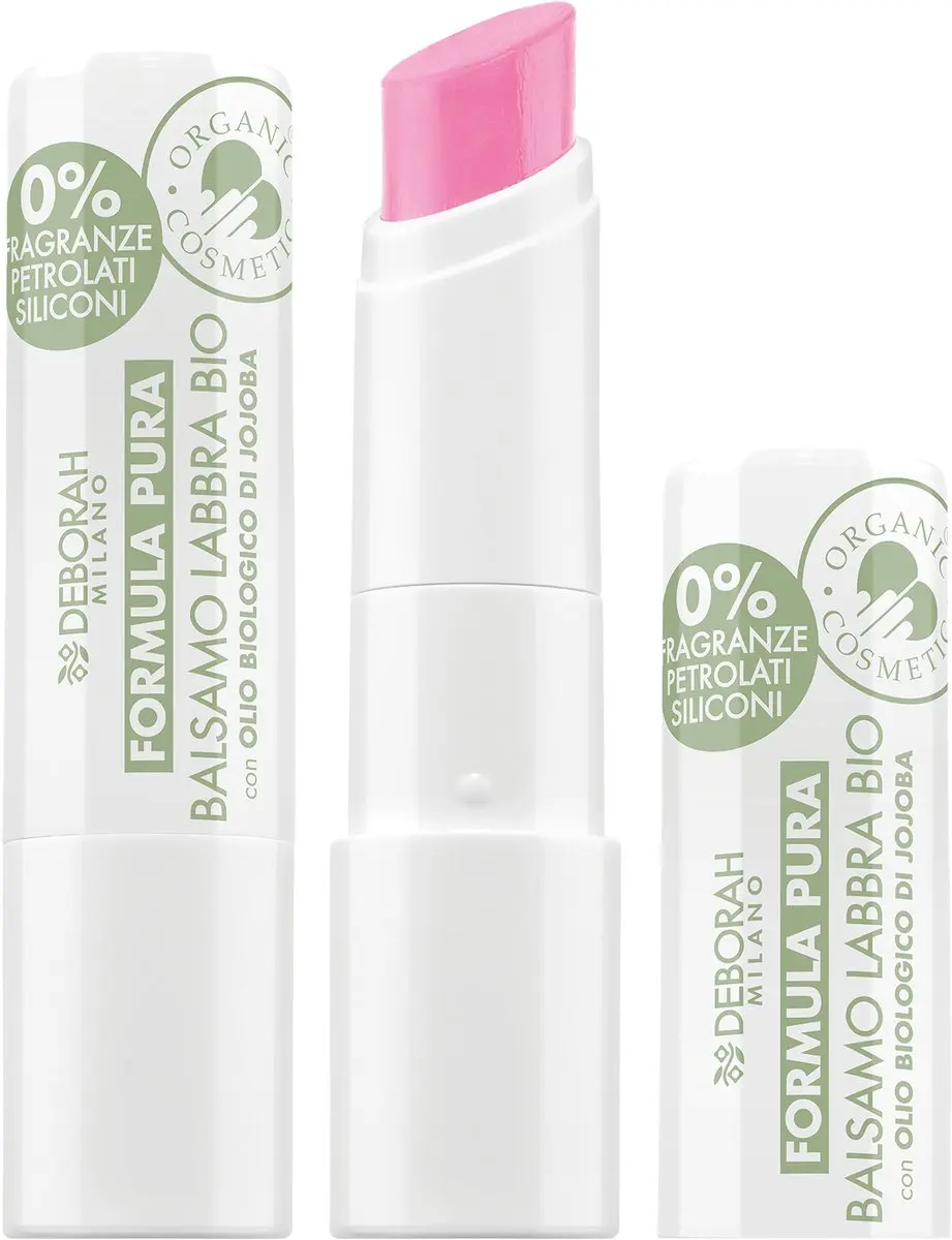 Deborah Milano Formula Pura Bio Lippenbalsem Roze 5.5ml