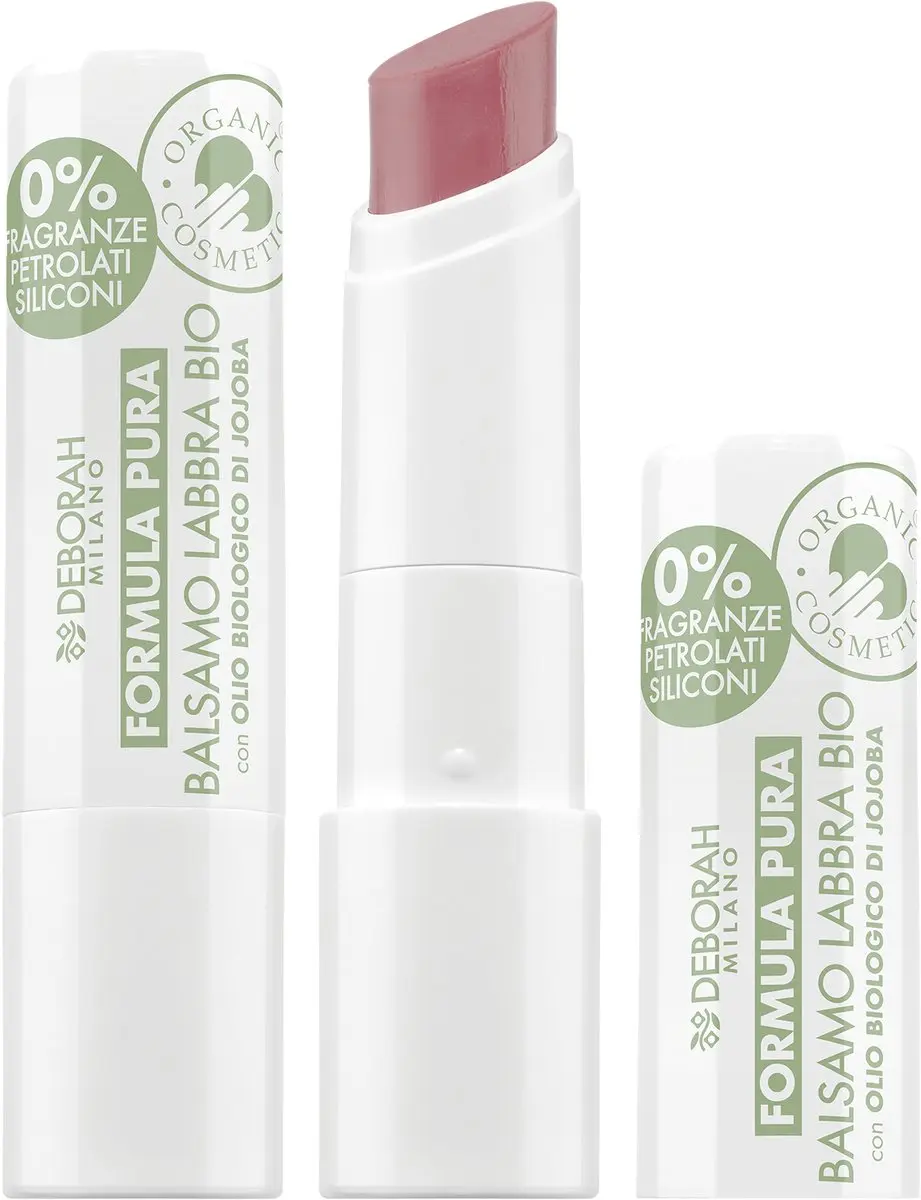 Deborah Milano Formula Pura Bio Lippenbalsem Roze 5.5ml
