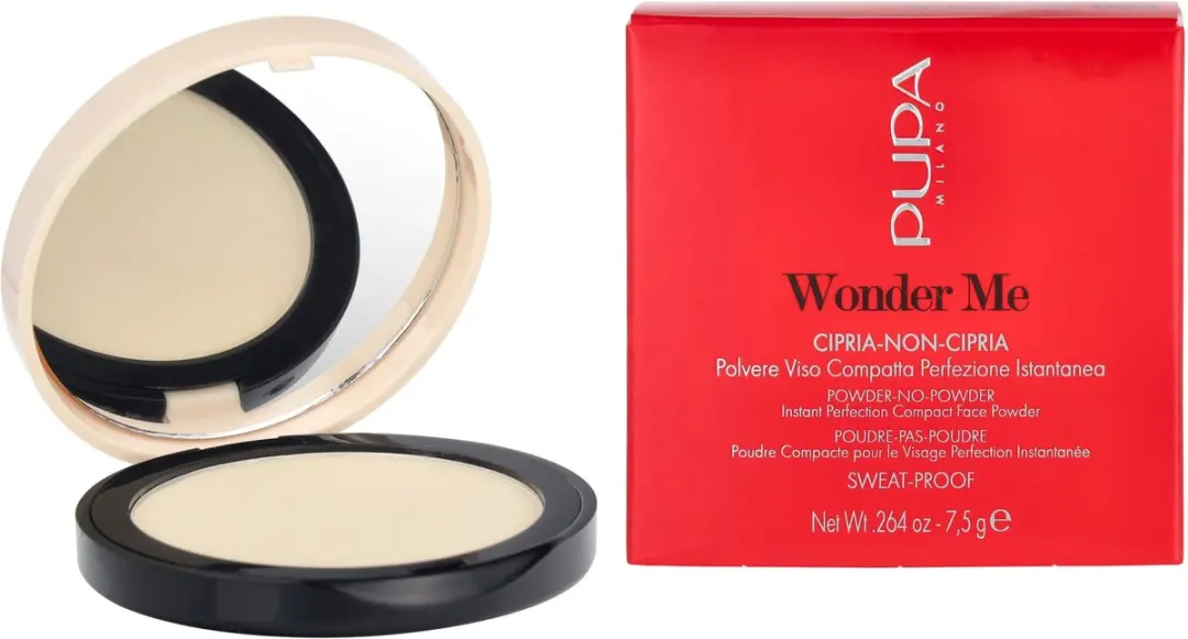 Pupa Milano Wonder Me Compact Face Powder 7.5g - #009 Banana