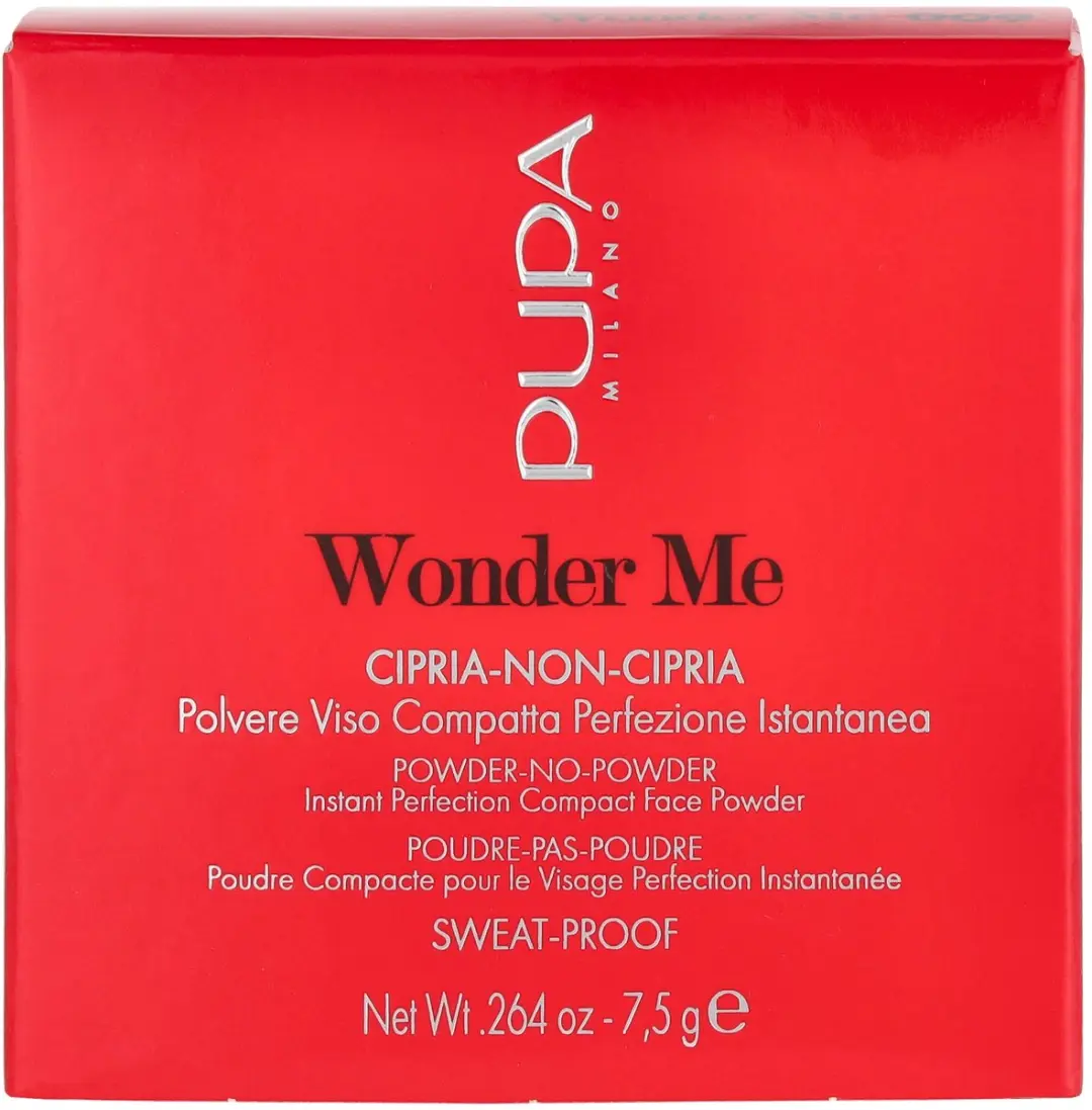 Pupa Milano Wonder Me Compact Face Powder 7.5g - #009 Banana