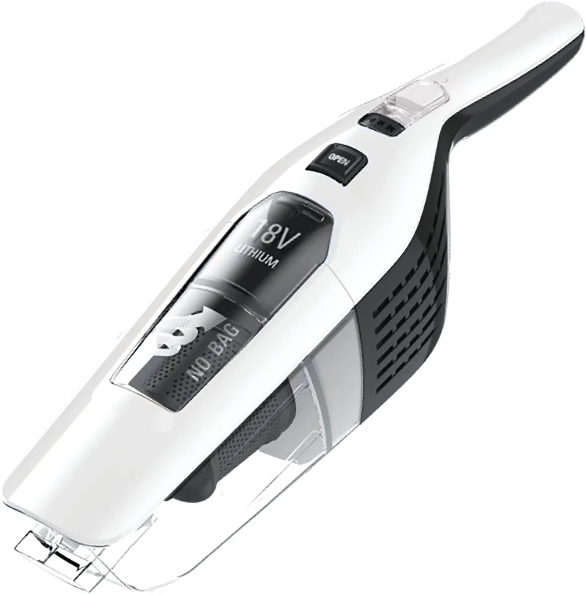 Rowenta Dual Force 2-in-1 RH6737 Steelstofzuiger - Wit
