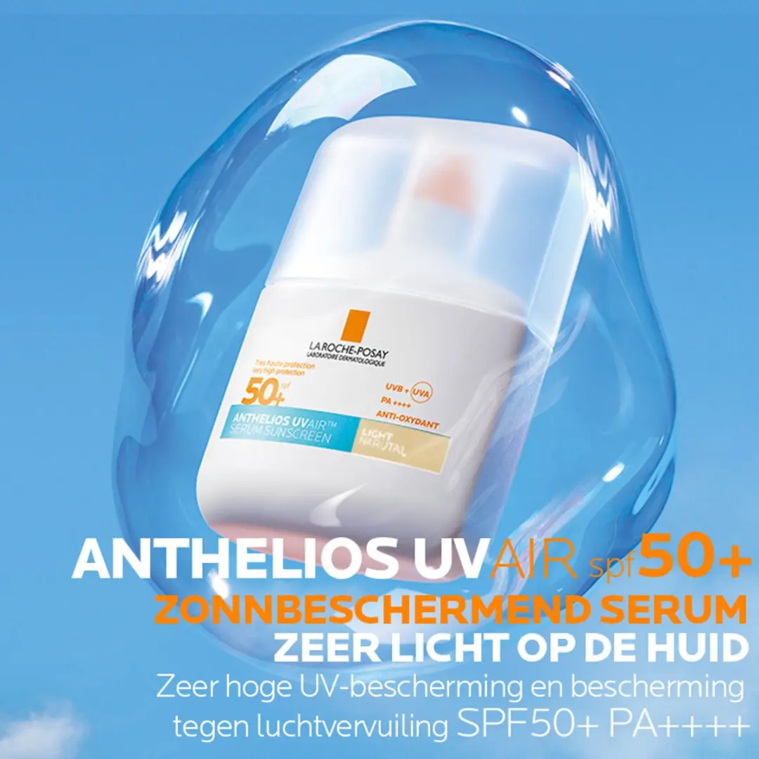 La Roche-Posay Anthelios UVAIR Zonnebrand Serum SPF50+ Light 50ml