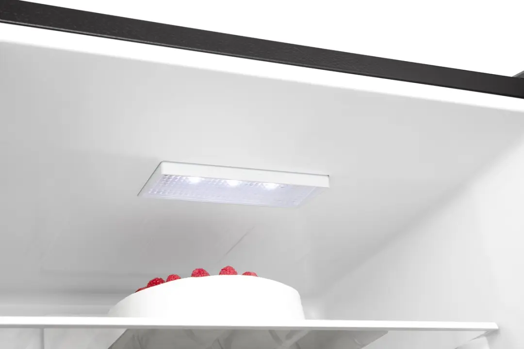 Etna KCV520NZWA Koel-Vriescombinatie 336L - Zwart