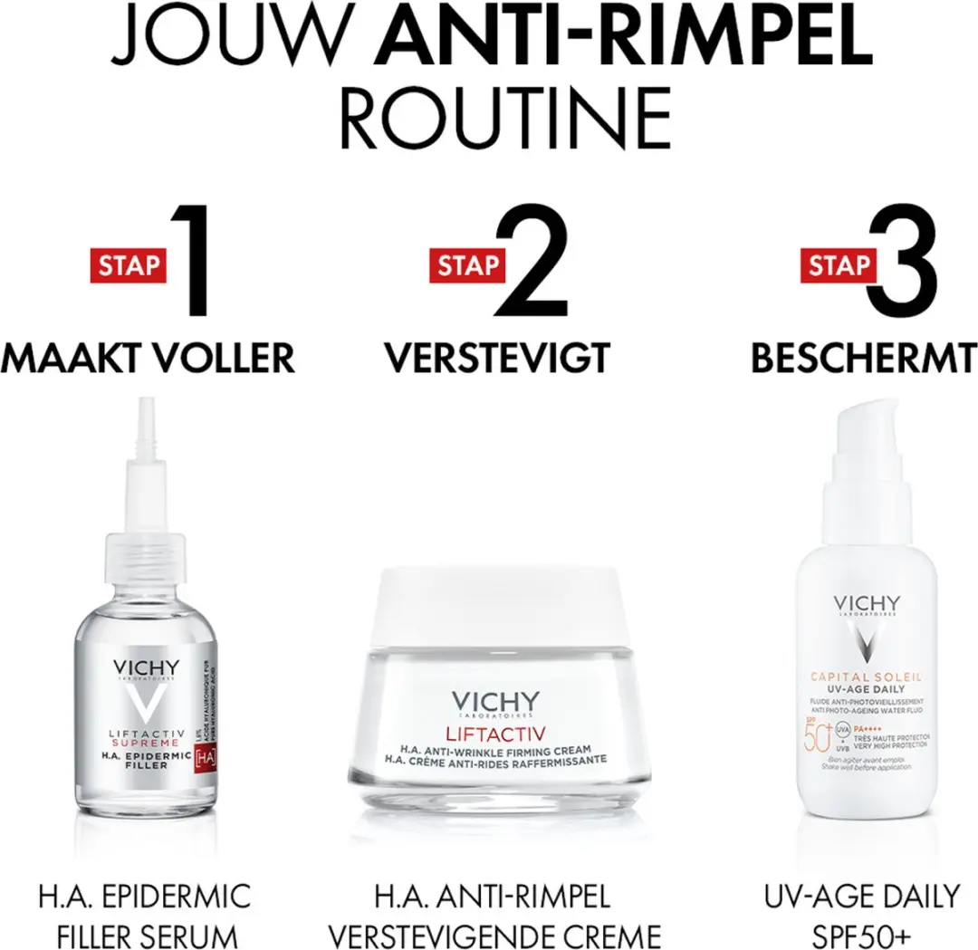 Vichy Liftactiv H.A. Anti-Rimpel Dagcrème 50ml