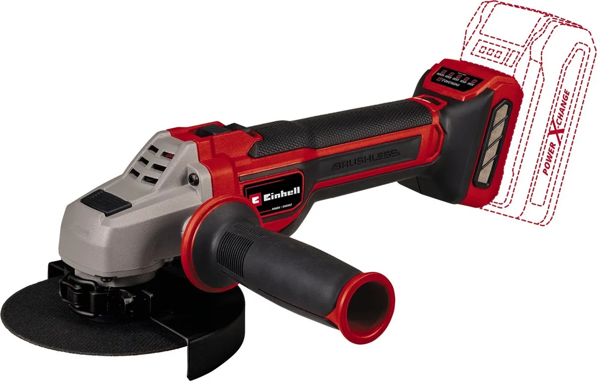 Einhell Professional TP-AG 18/125 Accu Haakse Slijper - 18V - Ø125mm