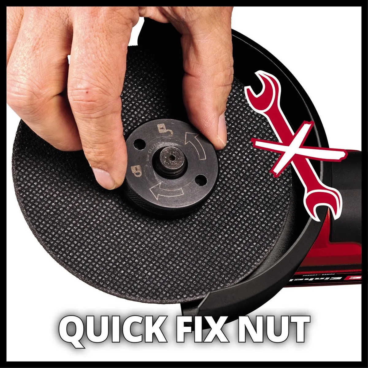 Einhell Professional TP-AG 18/125 Accu Haakse Slijper - 18V - Ø125mm - afbeelding 6 van 6