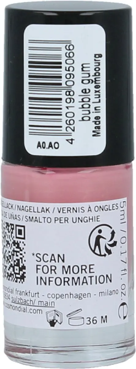 Benecos Nagellak Vegan Bubble Gum 5ml