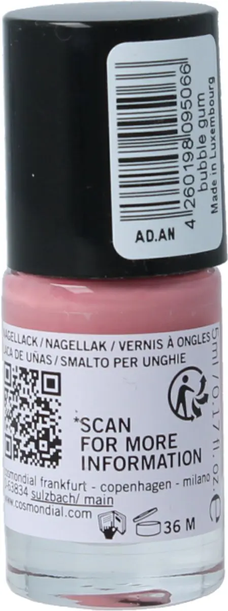 Benecos Nagellak Vegan Bubble Gum 5ml