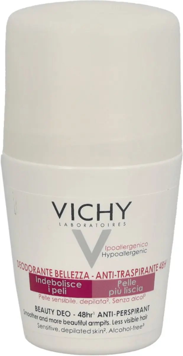 Vichy Anti-Transpiratie Deo Roller 50ml - Gevoelige Huid