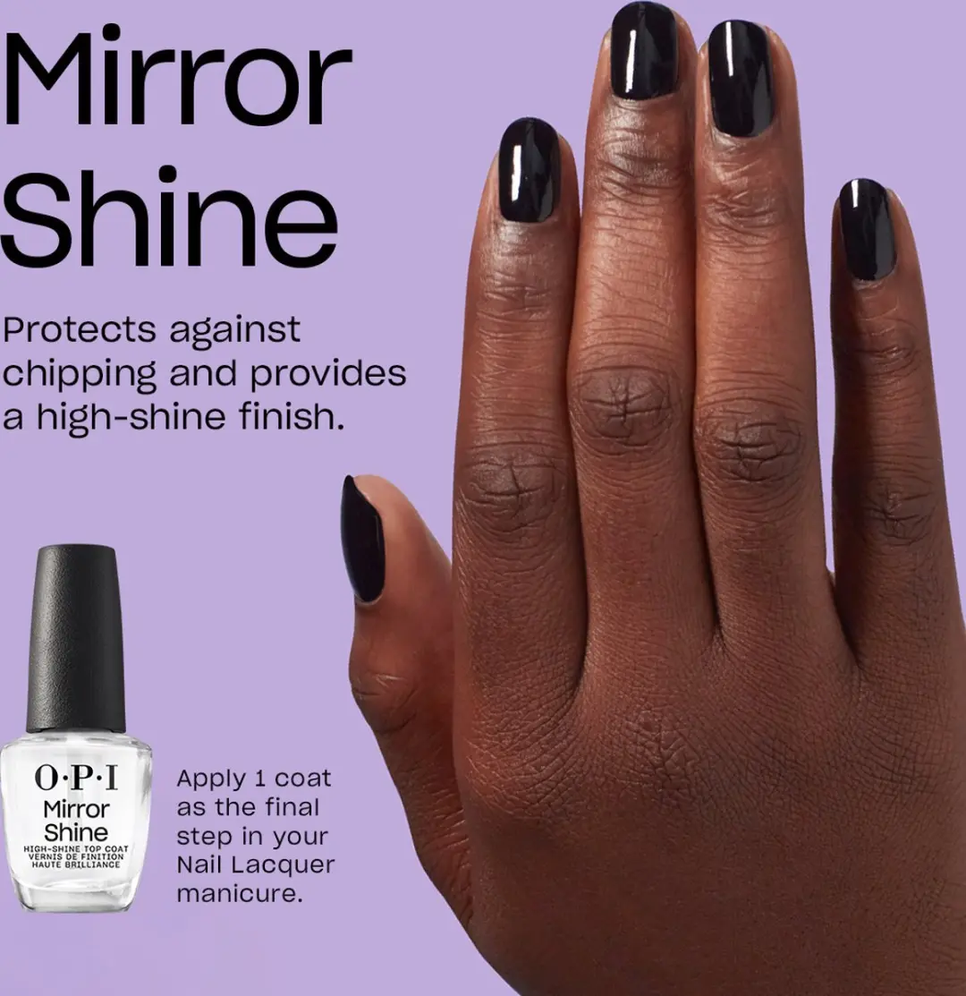 O.P.I. Mirror Shine Top Coat 15ml