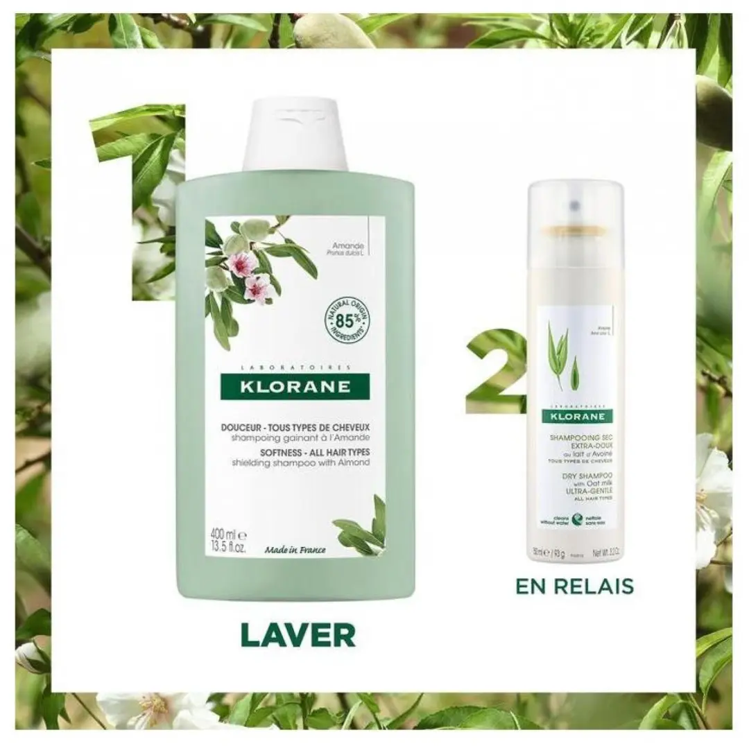 Klorane Amandel Shampoo 200ml