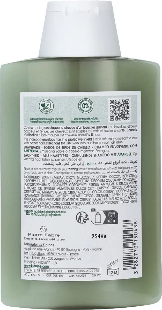 Klorane Amandel Shampoo 200ml