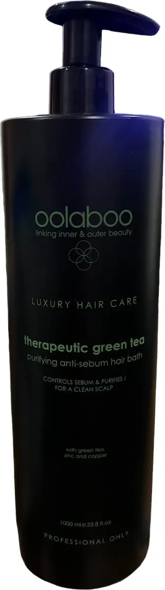 Oolaboo Therapeutic Green Tea Shampoo 1000ml