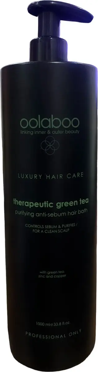 Oolaboo Therapeutic Green Tea Shampoo 1000ml