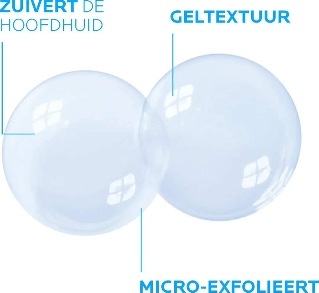 La Roche-Posay Kerium Anti-roos Gelshampoo Vet Haar 200ml