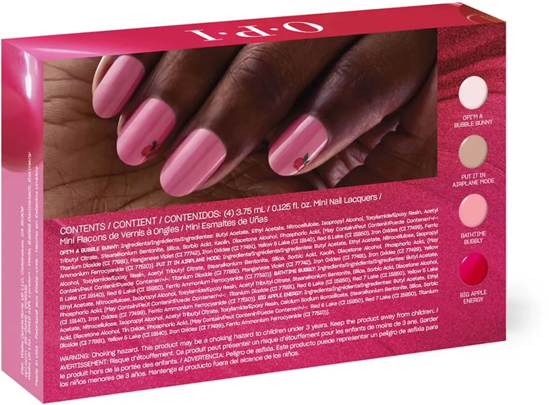 OPI Spring Nail Lacquer Mini Pack - 4 Stuks