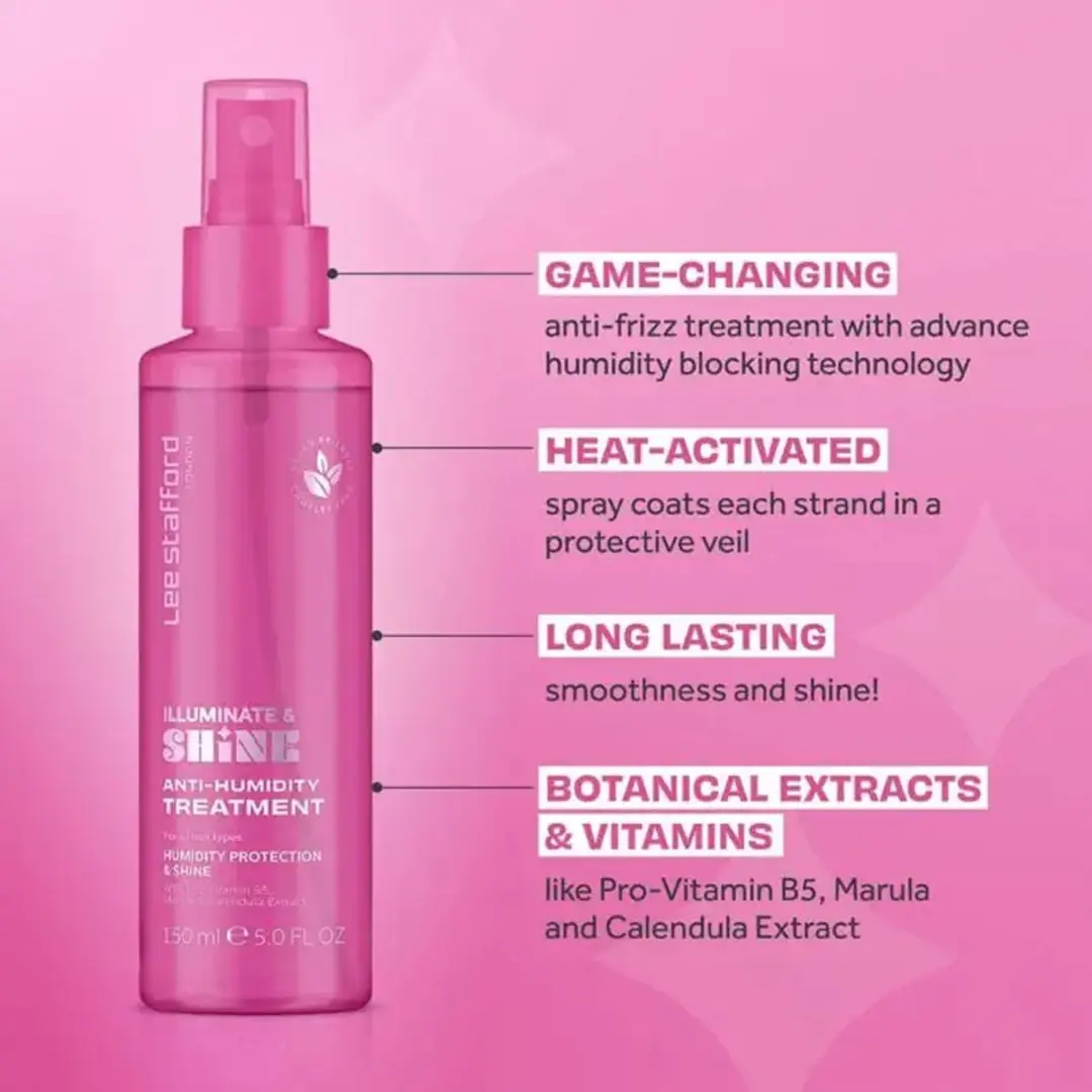 Lee Stafford Illuminate & Shine Anti-Humidity Treatment 150ml