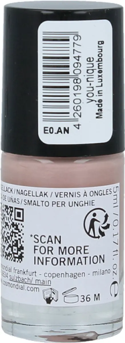 Benecos Vegan Nagellak You Nique Roze 5ml