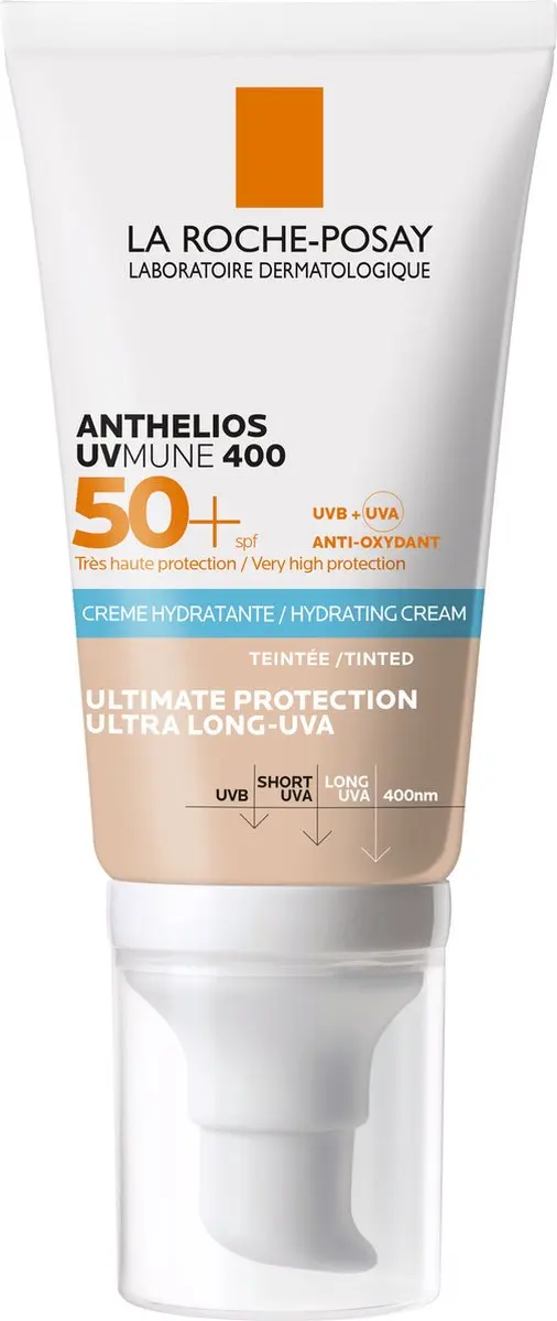 La Roche-Posay Anthelios UVMUNE 400 Getinte Hydraterende Gezichtcrème SPF50+ 50