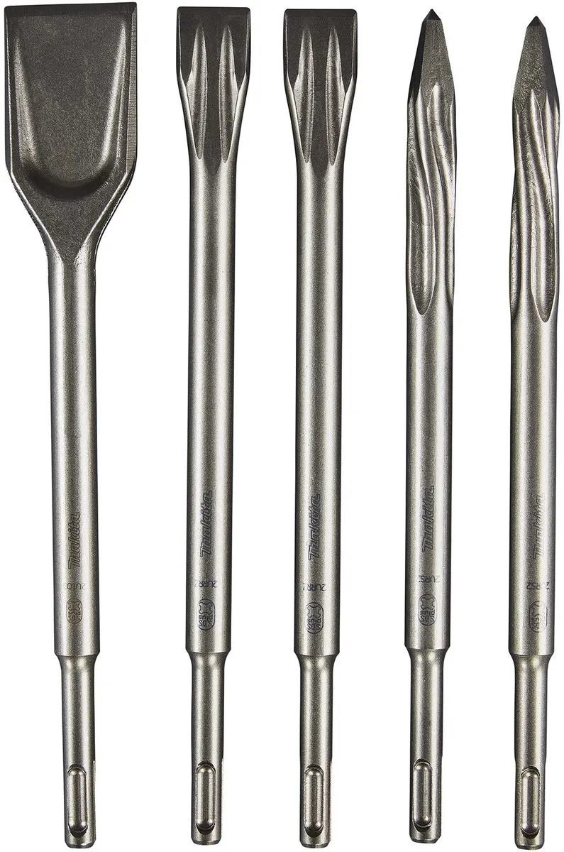 Makita SDS-Plus Beitelset 5-delig E-13188