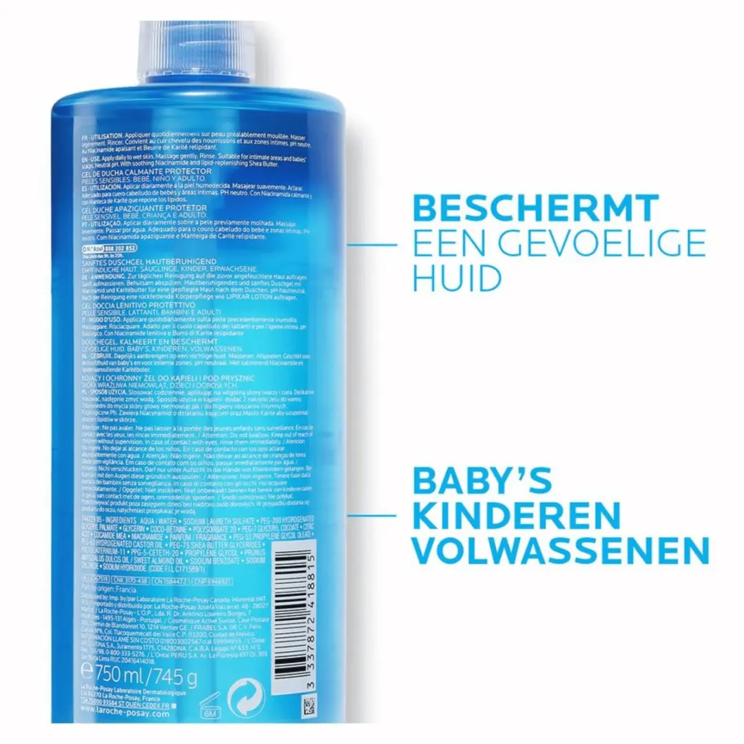 La Roche-Posay Lipikar Wasgel 750ml