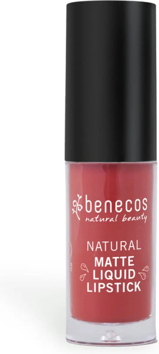 Benecos Lippenstift Liquid Mat Trust in Rust - Rood