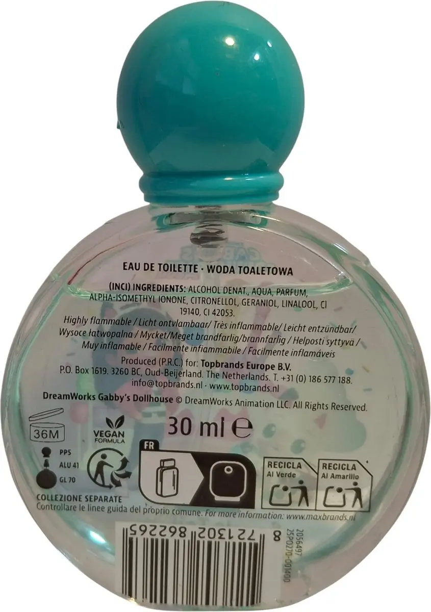 Sence Gabby's Dollhouse Sugared Apple Scent Kinderparfum 30ml