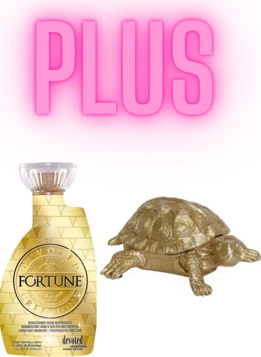 Devoted Creations Fortune 400ml Gouden Schildpad