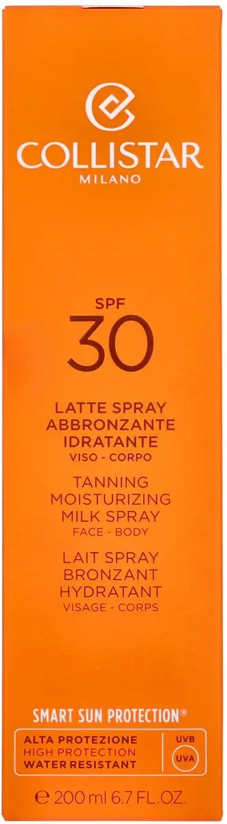 Collistar Smart Sun Tanning Moisturizing Milk SPF 30 - 200ml